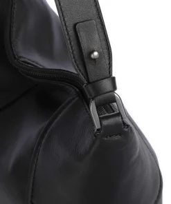 Mila Tokyo Sheep M Beuteltasche Schafsleder schwarz