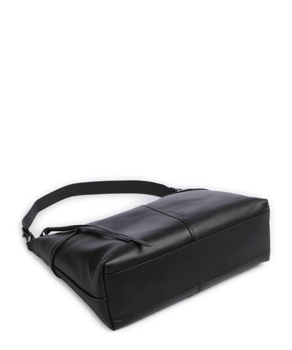 Mila Tokyo Sheep M Beuteltasche Schafsleder schwarz