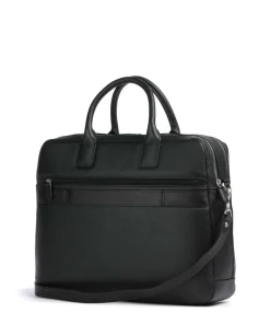 Milano Aktentasche 15″ genarbtes Rindsleder schwarz