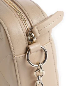 Milano Crosstown Umhängetasche fein genarbtes Rindsleder beige