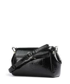 Milano Downtown Umhängetasche Rindsleder schwarz