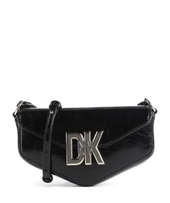 Milano Downtown Umhängetasche Rindsleder schwarz