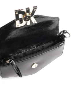 Milano Downtown Umhängetasche Rindsleder schwarz