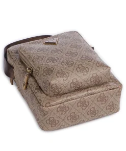 Milano Eco Umhängetasche Lederimitat hellbraun