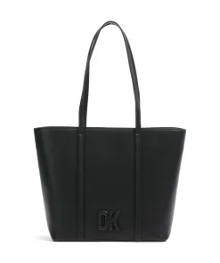 Milano Seventh Avenue Shopper genarbtes Rindsleder schwarz