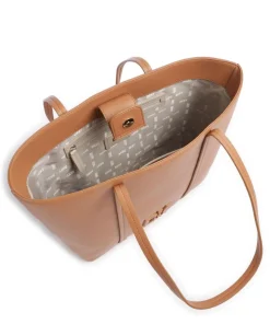 Milano Seventh Avenue Shopper genarbtes Rindsleder hellbraun