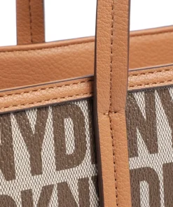 Milano Seventh Avenue Shopper Lederimitat braun