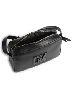 Milano Seventh Avenue Umhängetasche genarbtes Rindsleder schwarz