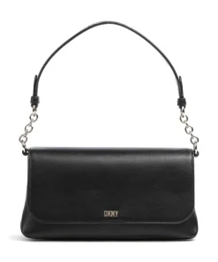 Milano The Village Schultertasche fein genarbtes Rindsleder schwarz