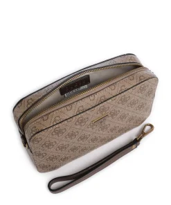 Milano Umhängetasche Lederimitat hellbraun