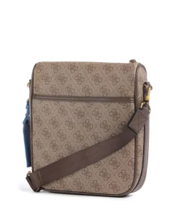 Milano Umhängetasche Lederimitat hellbraun