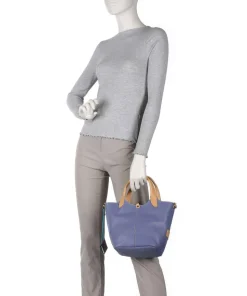 Milos Blanca Handtasche Kalbsleder blau