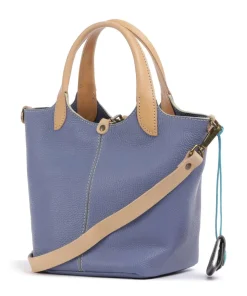 Milos Blanca Handtasche Kalbsleder blau