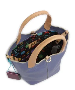 Milos Blanca Handtasche Kalbsleder blau