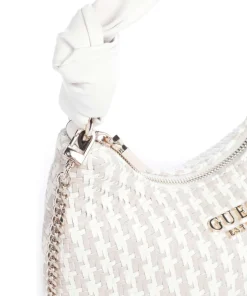 Mirema Handtasche Lederimitat weiß