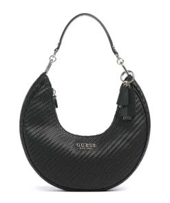 Mirema Schultertasche Lederimitat schwarz