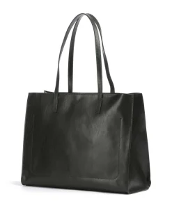 Mirra Shopper fein genarbtes Rindsleder dunkelgrün