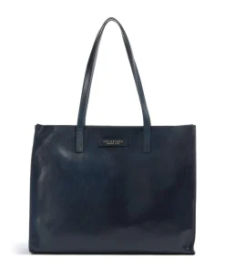 Mirra Shopper fein genarbtes Rindsleder dunkelblau