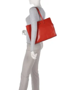 Mirra Shopper Rindsleder orange