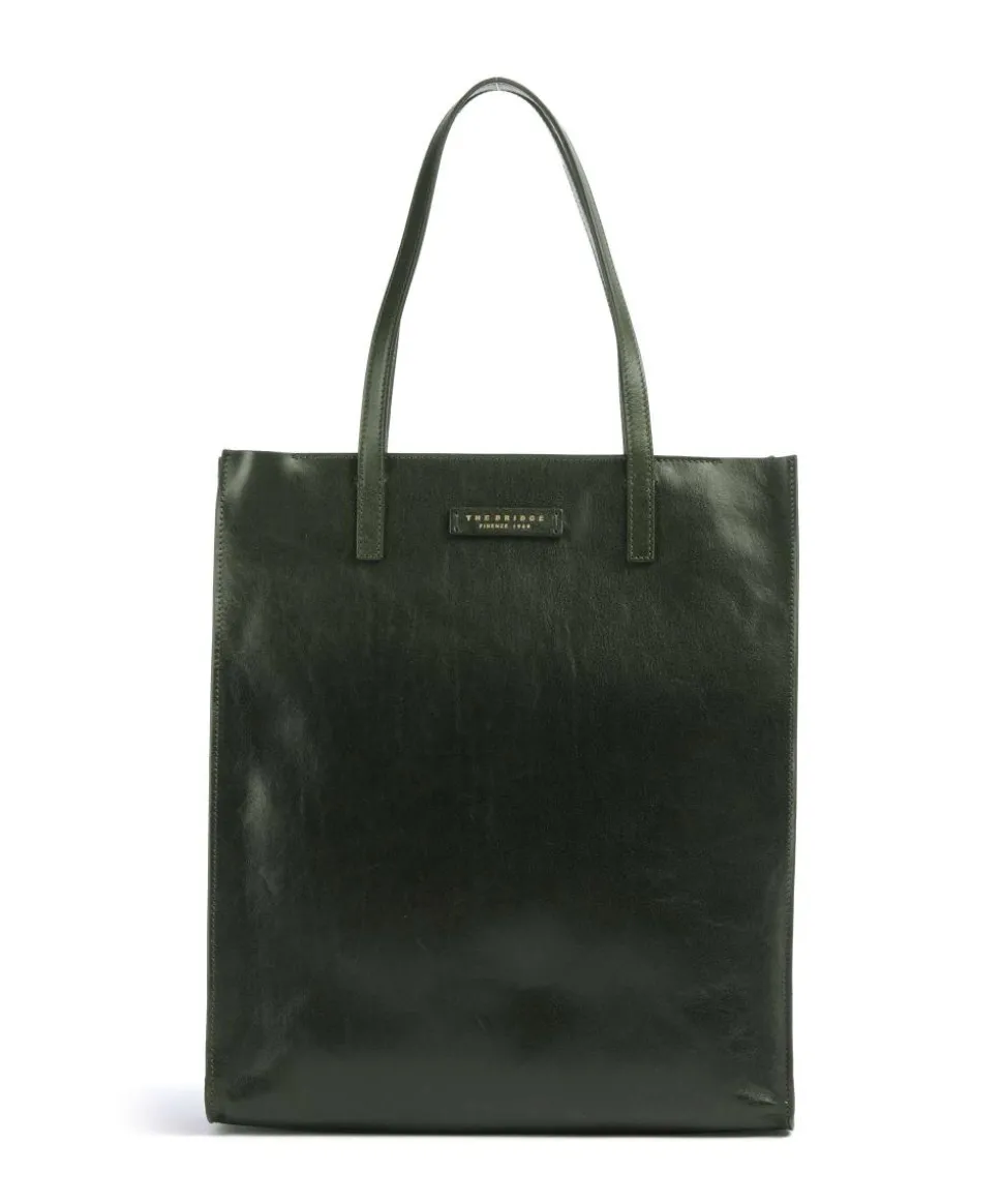 Mirra Shopper Rindsleder dunkelgrün