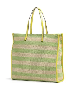 Mirra Wow Shopper Bast grün/beige