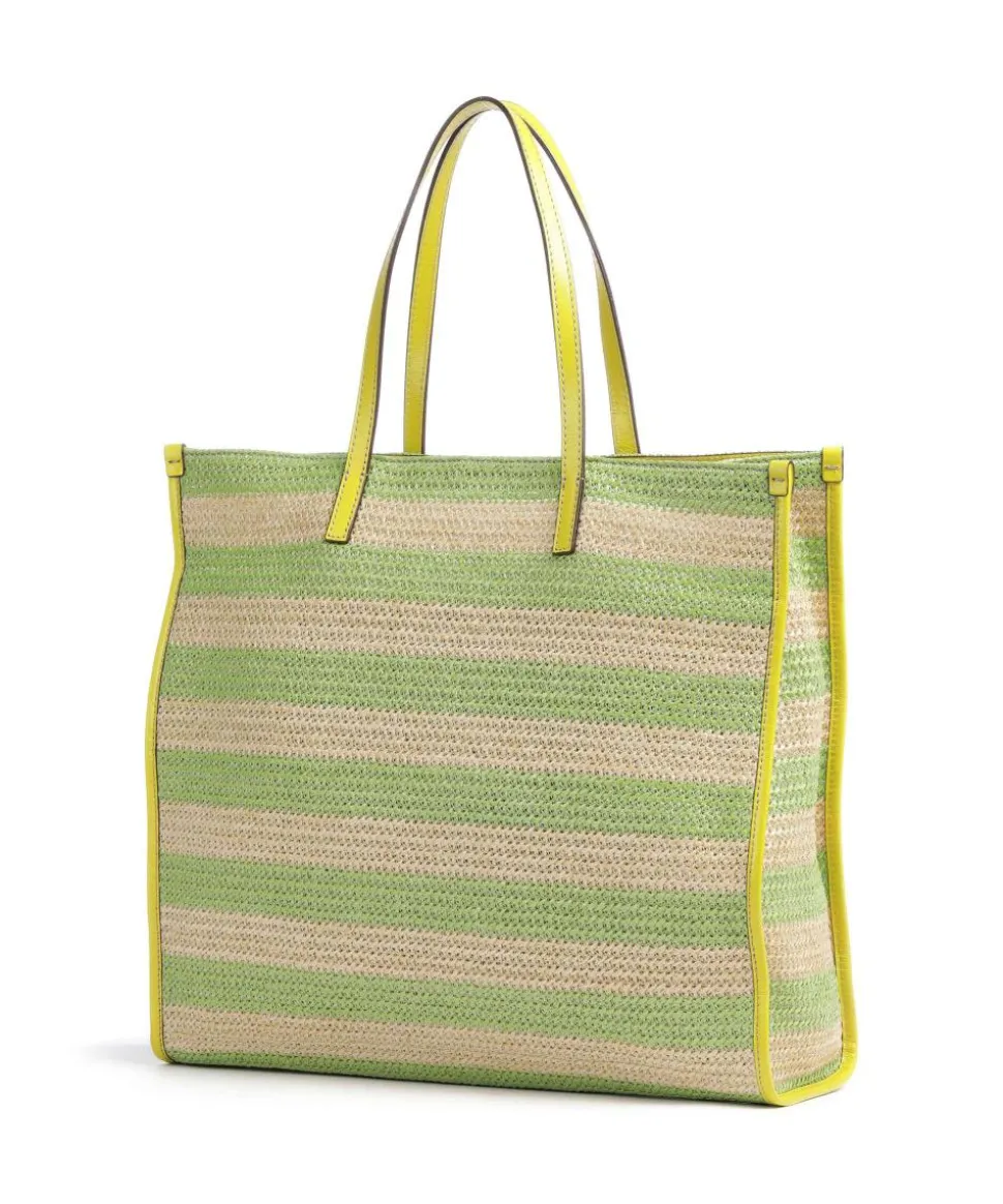 Mirra Wow Shopper Bast grün/beige