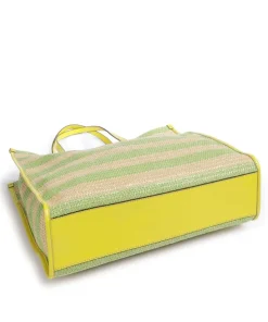 Mirra Wow Shopper Bast grün/beige