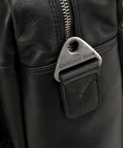 Misha Aktentasche 17″ Pull-Up Rindsleder schwarz