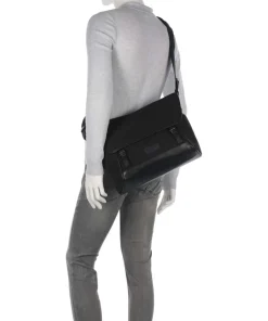 Moa Kuriertasche 14″ Textil schwarz