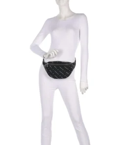 Monogram Soft Nappa M Gürteltasche fein genarbtes Leder schwarz