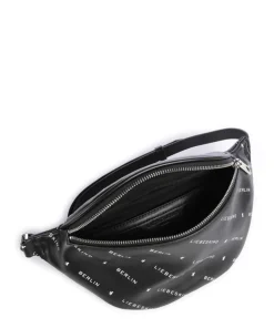 Monogram Soft Nappa M Gürteltasche fein genarbtes Leder schwarz