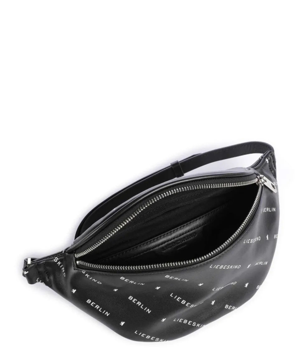 Monogram Soft Nappa M Gürteltasche fein genarbtes Leder schwarz