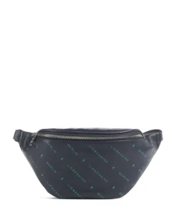 Monogram Soft Nappa M Gürteltasche fein genarbtes Leder navy