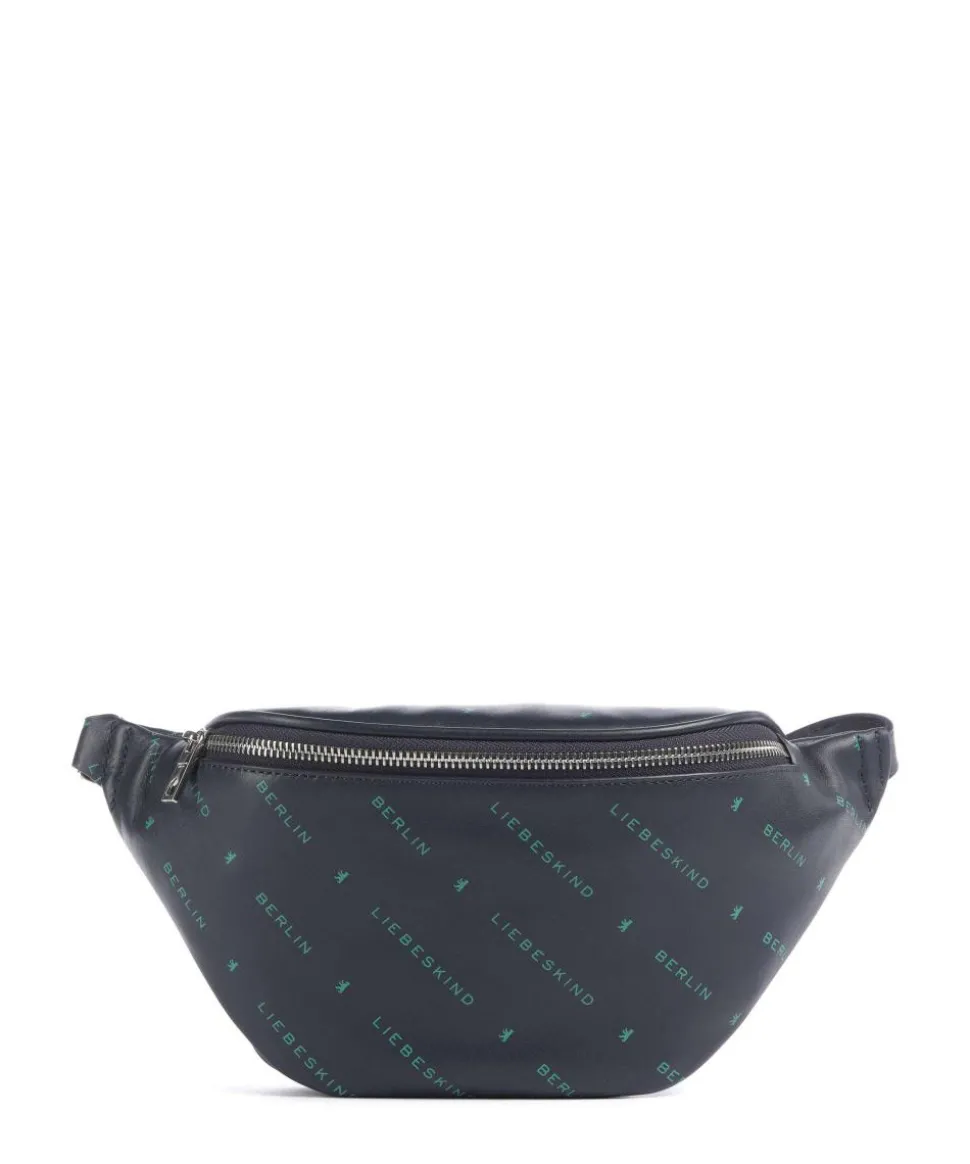 Monogram Soft Nappa M Gürteltasche fein genarbtes Leder navy