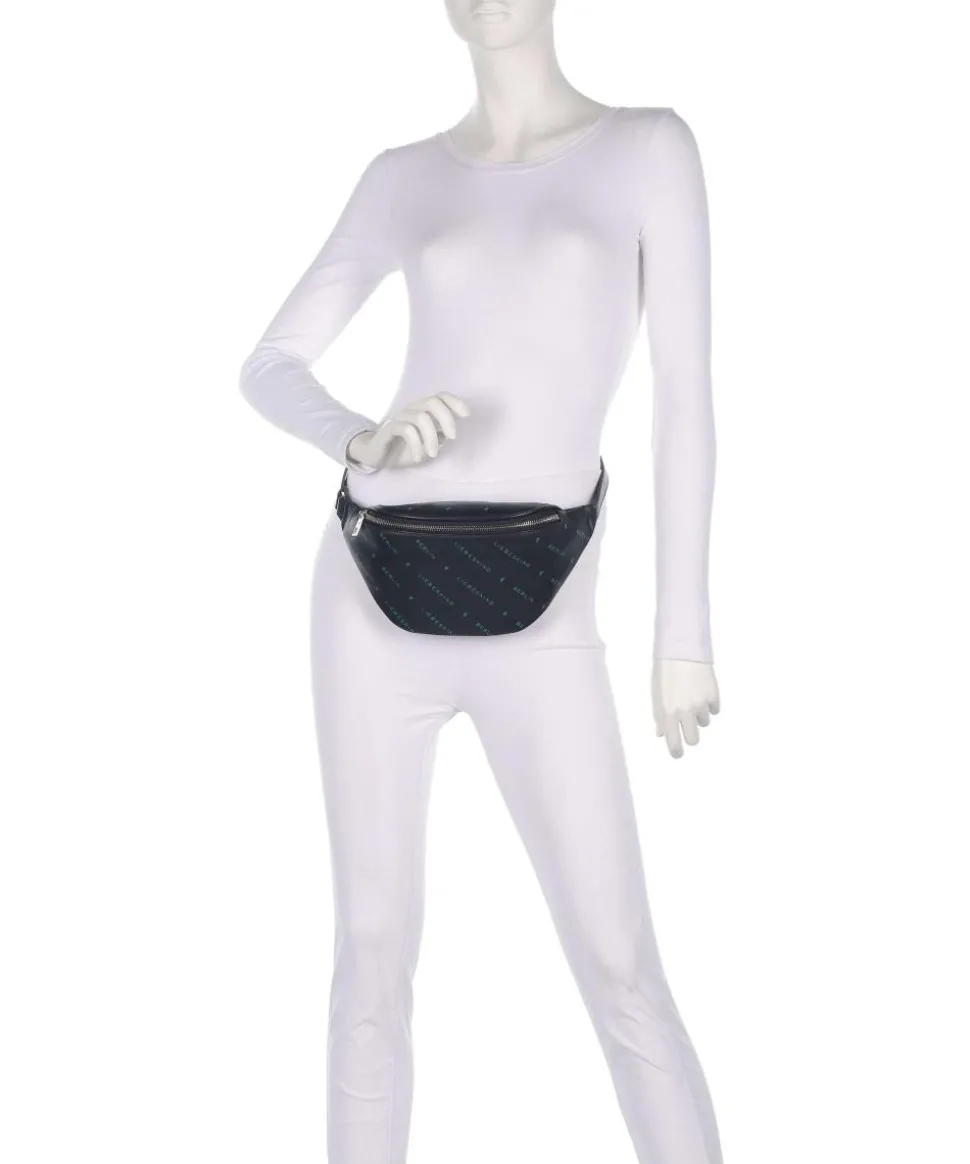 Monogram Soft Nappa M Gürteltasche fein genarbtes Leder navy