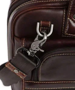 Montana Aktentasche 15″ fein genarbtes Rindsleder mahagoni