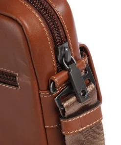 Montana Umhängetasche Rindsleder braun