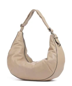 Moon Sheep Natural L Beuteltasche Schafsleder beige