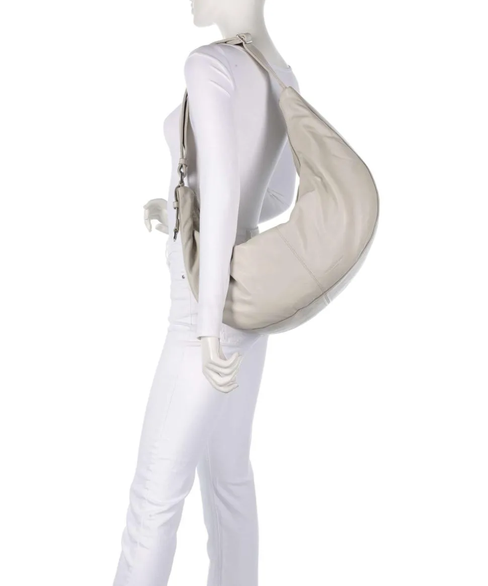 Moon Sheep Natural L Beuteltasche Schafsleder elfenbein