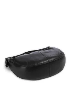 Moon Sheep Natural M Beuteltasche Schafsleder schwarz