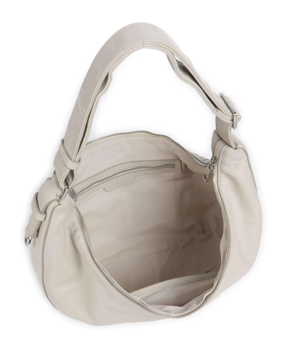 Moon Sheep Natural M Beuteltasche Schafsleder elfenbein