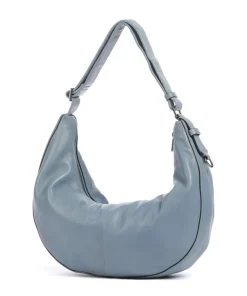 Moon Sheep Natural M Beuteltasche Schafsleder blaugrau