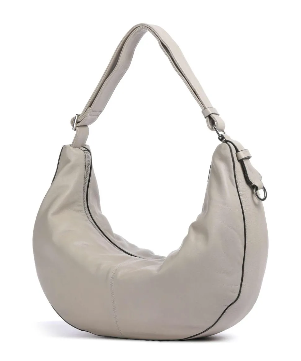 Moon Sheep Natural M Beuteltasche Schafsleder taupe