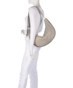 Moon Sheep Natural M Beuteltasche Schafsleder taupe