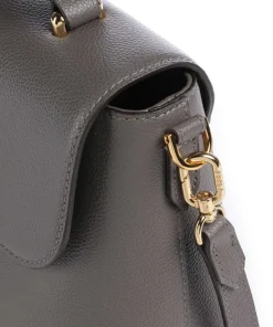 Moonlight S Handtasche genarbtes Leder dunkelgrau