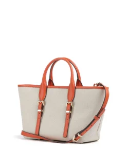 Moore Handtasche Canvas beige/orange
