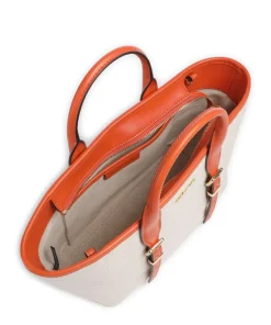 Moore Handtasche Canvas beige/orange