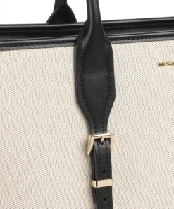 Moore Shopper Polyester, Canvas beige/schwarz