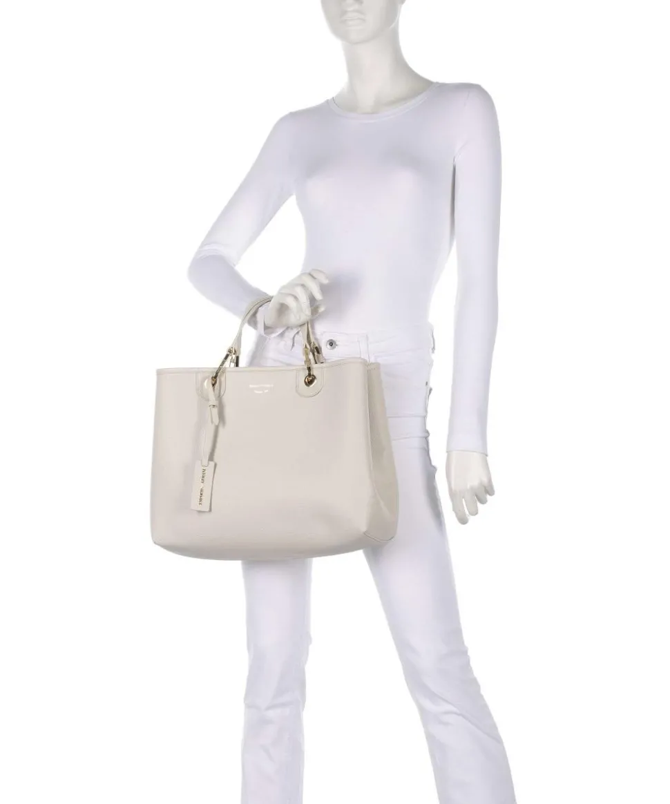 My EA Handtasche Lederimitat elfenbein