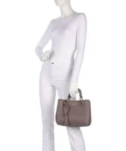 My EA Handtasche Lederimitat taupe